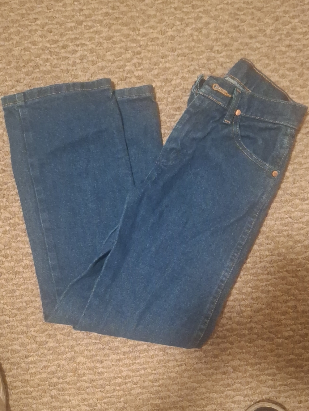 Wrangler Women's Dark Blue Boot Cut Jeans